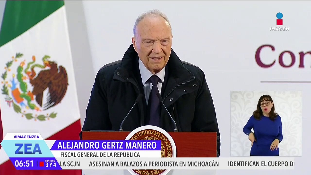 México sigue sin recibir toda la información sobre la detención"El Mayo":  Gertz Manero