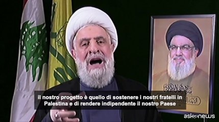 Il nuovo leader di Hezbollah Qassem: attueremo il piano di Nasrallah