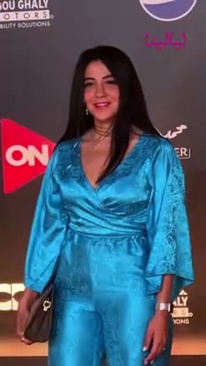 إطلالات اليوم السادس من #مهرجان_الجونة على ريد كاربت الفيلم الجزائري "196 متر" 
