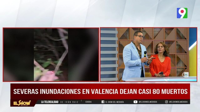 Osiris de León explica suceso meteorológico en Valencia | El Show del Mediodía
