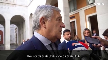 Usa, Tajani: "Non importa chi vincera' le elezioni, i rapporti vanno al di la'"