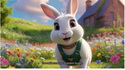 ANIMATION FOR KID-RACE OF RABBIT AND TURTLE