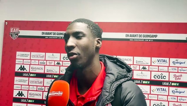 EAG - AC Ajaccio (1-0) : les mots de Kalidou Sidibé après la victoire contre Ajaccio