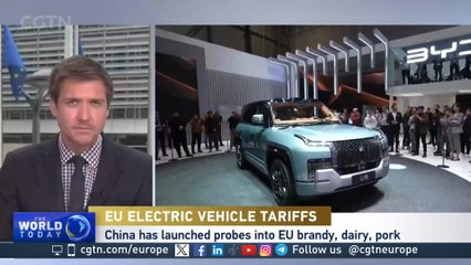 EU pushes ahead with tariffs for Chinese EVs