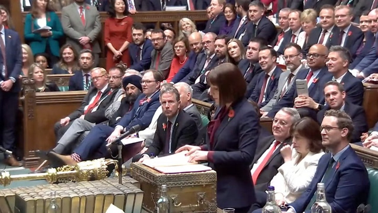 Rachel Reeves delivers Budget message to ‘girls and women’ as UK’s first female chancellor