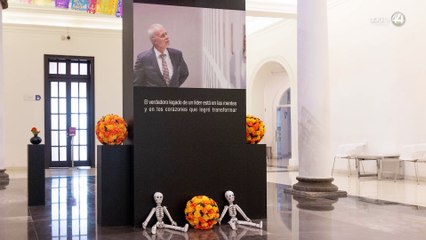 MUSA honra a Raúl Padilla López con ofrenda de Día de Muertos