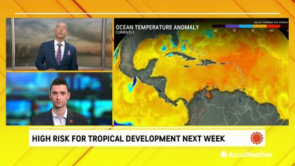 High risk of tropical development brewing in Caribbean
