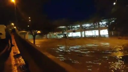 La DANA, en las inmediaciones del Ikea de Alfafar (Valencia).