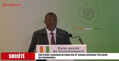 Côte d'Ivoire- suspension du salaire des 26 