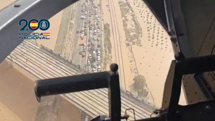 Imágenes aéreas de Valencia tras el paso de la Dana
