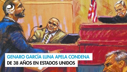 Genaro García Luna apela condena de 38 años en Estados Unidos