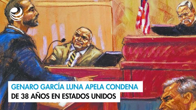 Genaro García Luna apela condena de 38 años en Estados Unidos