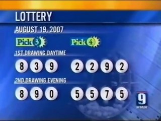 WMUR News 9 | Lottery August 19 (2007) (HQ)