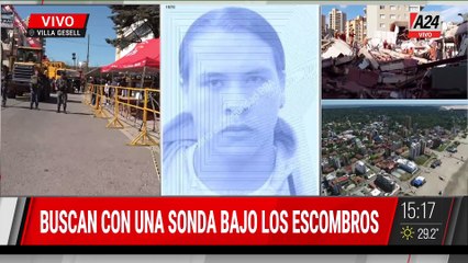  DERRUMBE EN VILLA GESELL: HABLAN FAMILIARES DE LOS DESAPARECIDOS