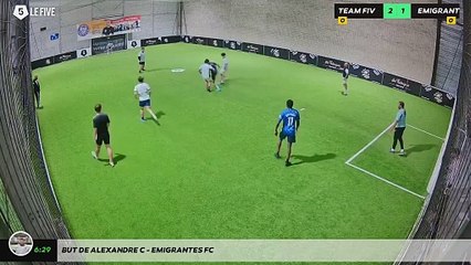 But de Alexandre C - EMIGRANTES FC