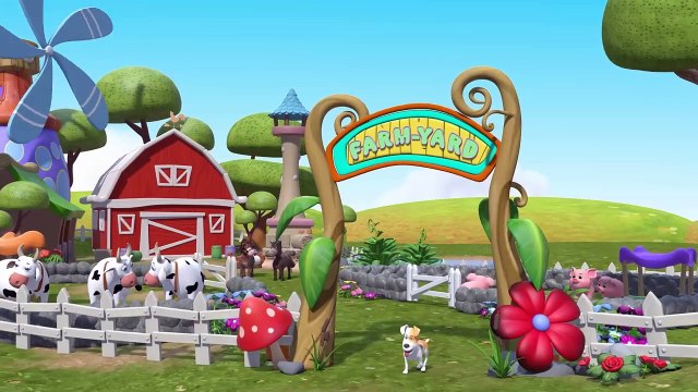 The Animals On The Farm Cow Version ｜ Moo Moo Oink Oink! ｜ Nursery Rhymes & Kids Songs Bab