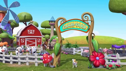 The Animals On The Farm Cow Version ｜ Moo Moo  Oink Oink!  ｜ Nursery Rhymes & Kids Songs Bab