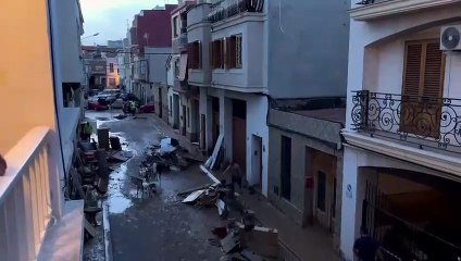 Los efectos de la DANA en València, 'zona cero' del temporal