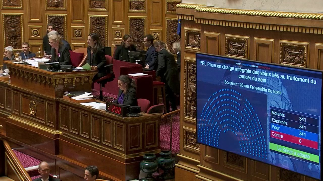 Cancer du sein : le Sénat adopte une proposition de loi pour améliorer la prise en charge des soins