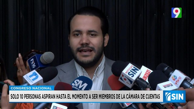 10 personas aspiran ser miembros de la Cámara de Cuentas | Primera Emisión SIN