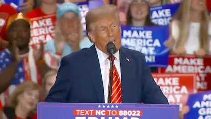 Trump claims he will bring back ‘American Dream’ - and end inflation and immigration in six days