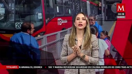 Cortes en las líneas 2 y 3 del Metrobús afectan el servicio