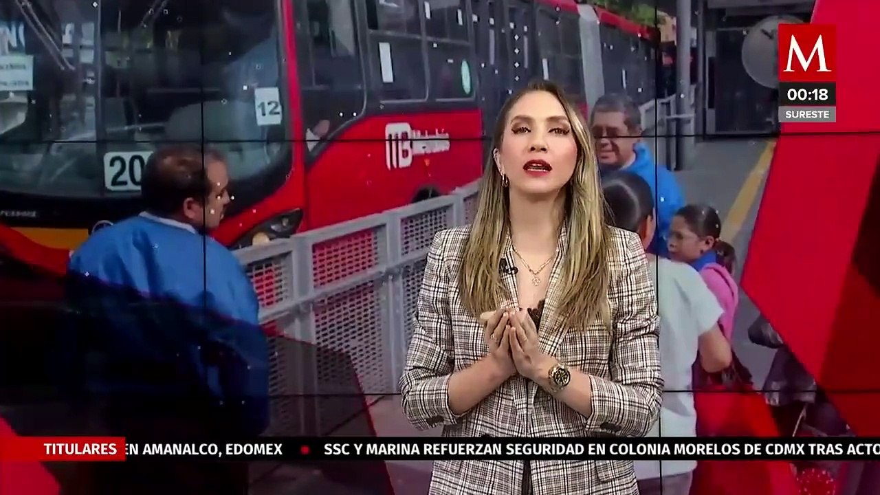 Cortes en las líneas 2 y 3 del Metrobús afectan el servicio