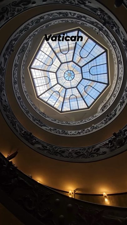 Vatican famous stairs