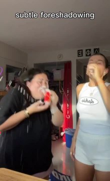 Woman Gets Yogurt Shots Spilled on Her Face