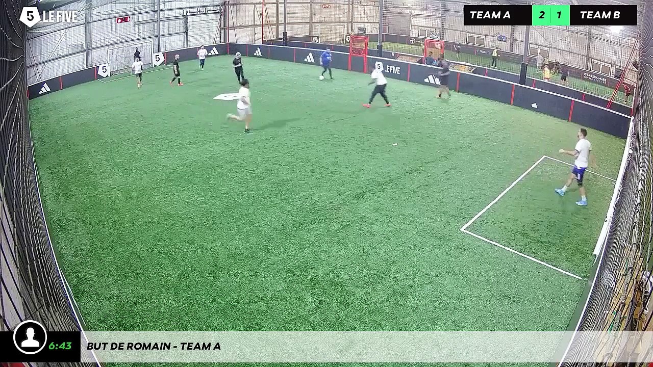 But de Romain - Team A