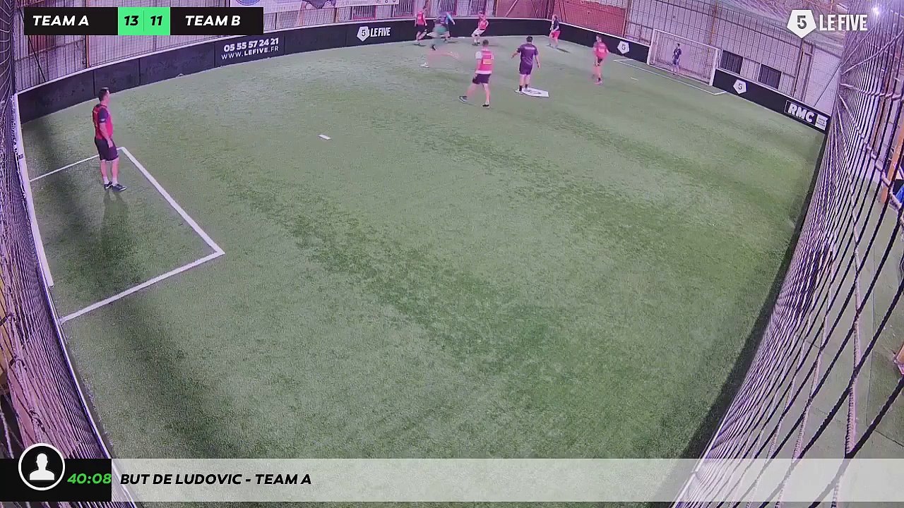 But de Ludovic - Team A
