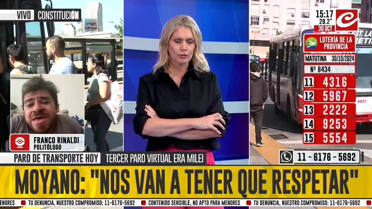 Franco Rinaldi: "Aerolineas Argentinas tiene un quiebre técnico"