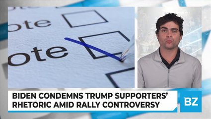 Biden Condemns Trump Supporters’ Rhetoric Amid Rally Controversy