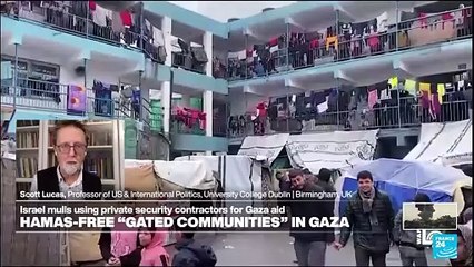 Israel mulls using private security contractors for Gaza aid