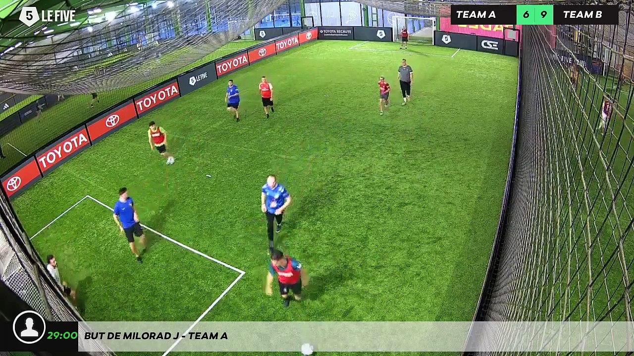 But de Milorad J - Team A