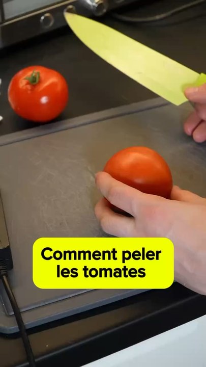 Comment peler une tomate 