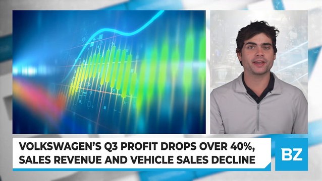 Volkswagen’s Q3 Profit Drops Over 40%, Sales Revenue And Vehicle Sales Decline