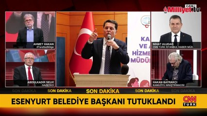 Esenyurt Belediye Başkanı Ahmet Özer tutuklandı