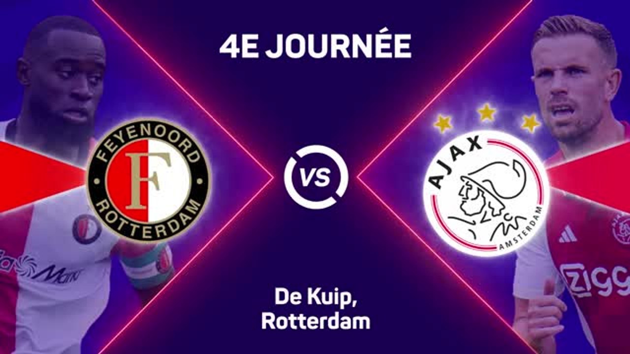 Eredivisie - L'Ajax inflige à Feyenoord sa prem...