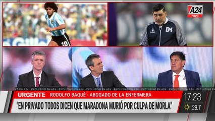 MARADONA: EL AUDIO QUE PRIUEBA QUE LA ENFERMERA NO PODÍA VERLO EN SUS ÚLTIMOS DÍAS