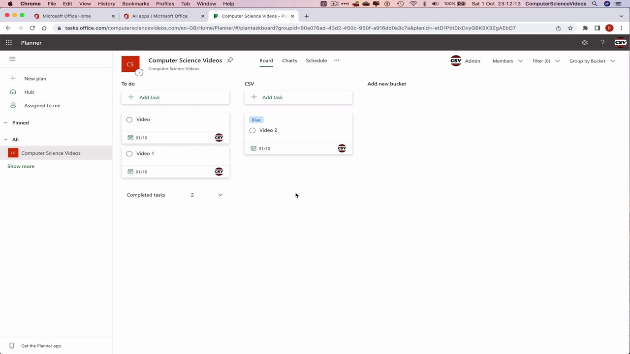 How to USE Microsoft Planner for Office 365 On a Mac - Tutorial 8 - Add a Label to Task- Basic | New