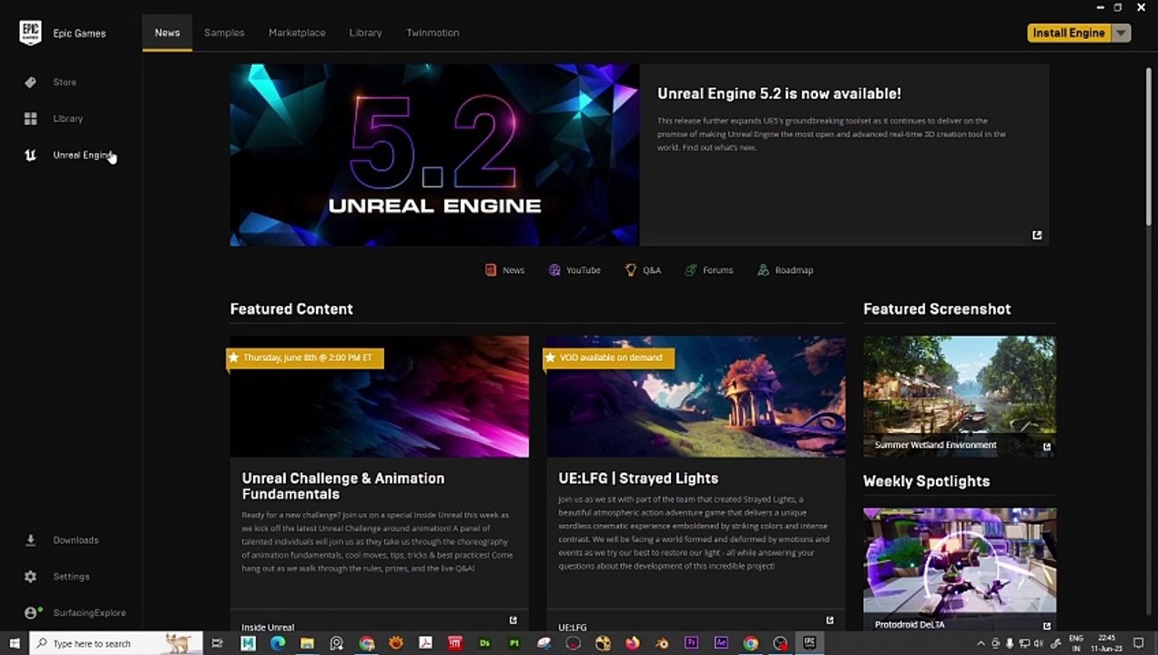 Installing Unreal Engine in Hindi | Installing Unreal Engine Beginner Tutorial | Surfacing Explorer