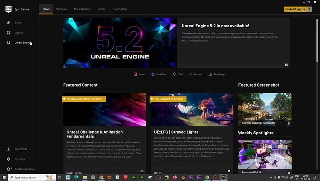 Installing Unreal Engine in Hindi | Installing Unreal Engine Beginner Tutorial | Surfacing Explorer