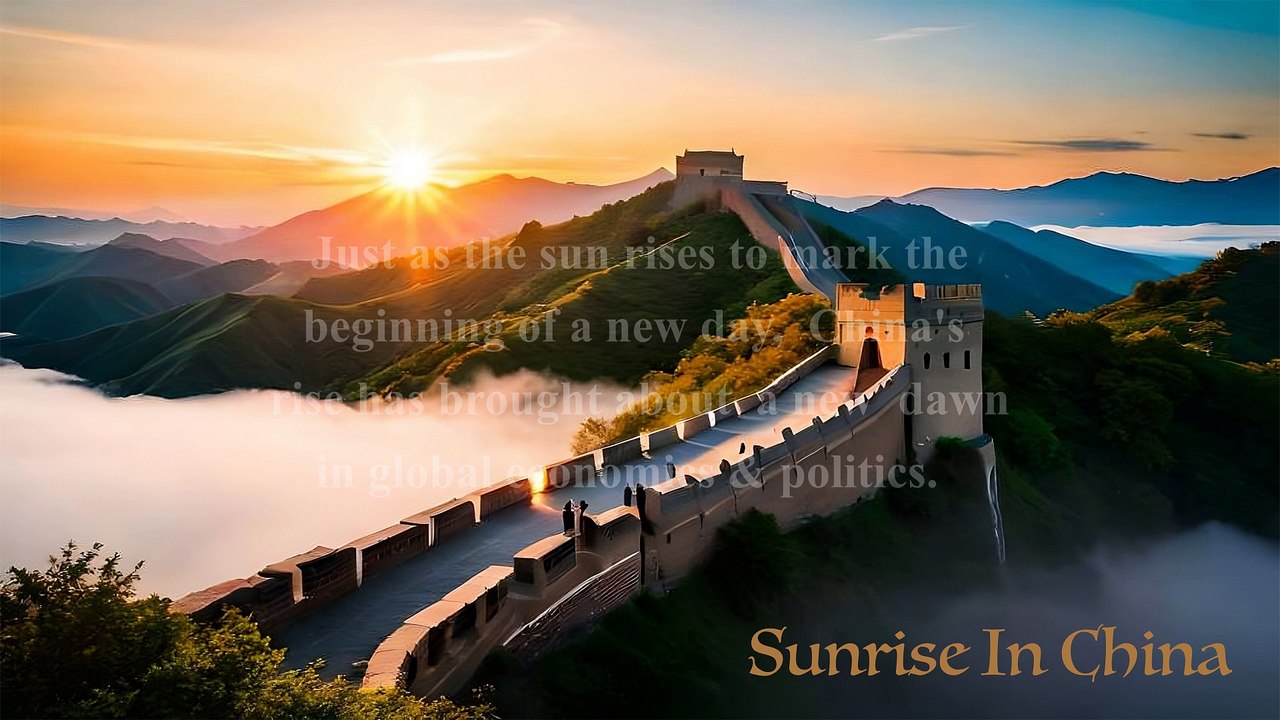 Sunrise In China | Relaxing Guzheng | Chinese Bamboo Flute