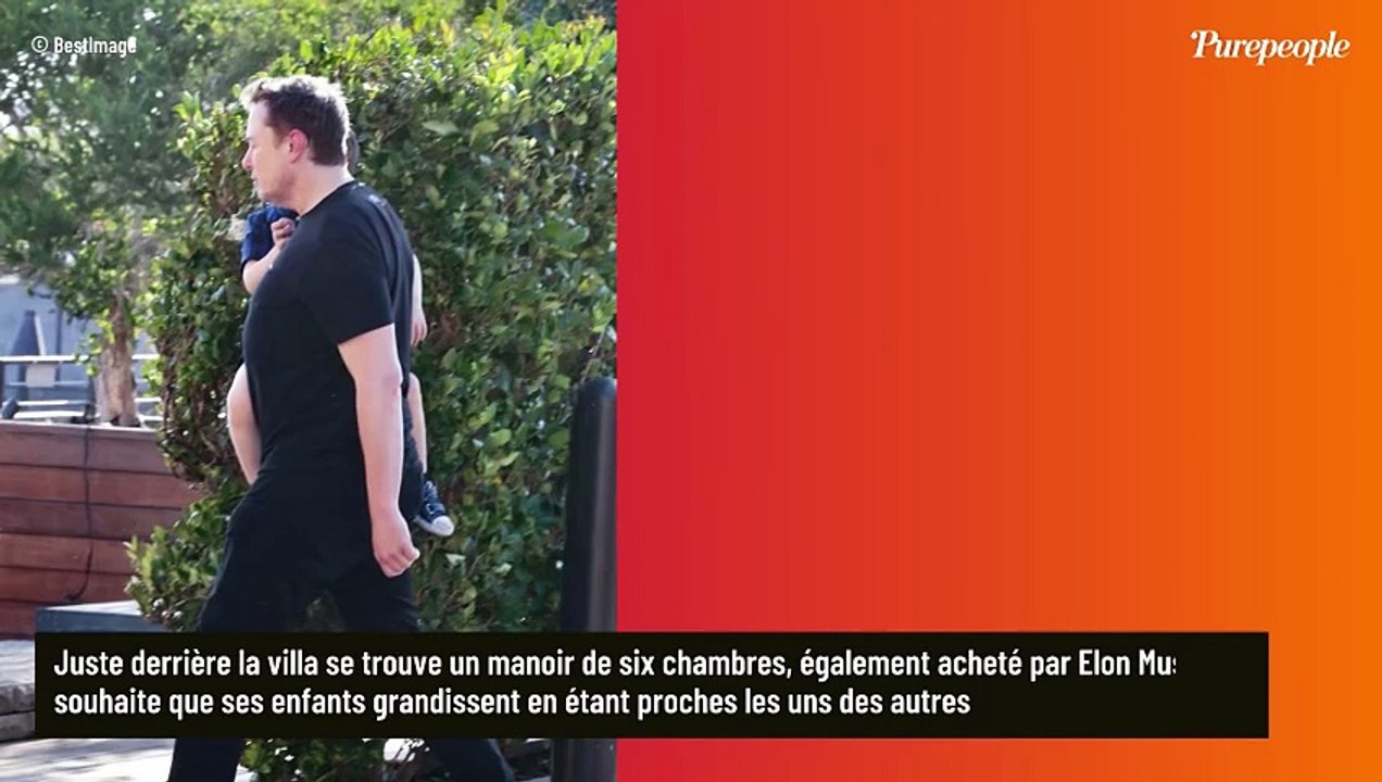 Pour ses 11 enfants et deux de leurs mères, Elon Musk a acheté une demeure à 35 millions de dollars