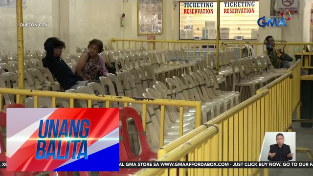 Mga biyahe papuntang Daet, Camarines Norte at Baguio City, fully booked na sa ilang terminal; mga extra bus, inilaan | Unang Balita