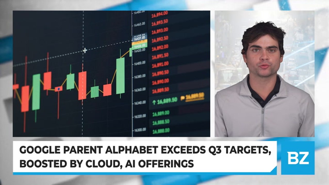 Google Parent Alphabet Exceeds Q3 Targets, Boosted By Cloud, AI Offerings