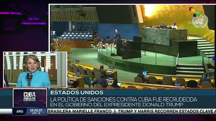 ONU reiteró su posición contra el embargo de EE.UU.