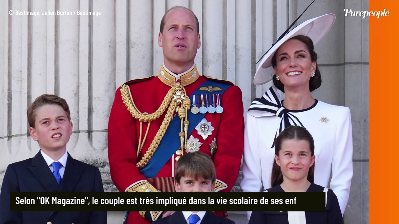 Les enfants de Kate et William très populaires à l'école, leurs parents très pointilleux sur un point