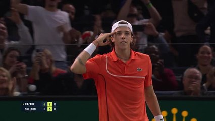 Rolex Paris Masters - Repêché suite au forfait de Sinner, Cazaux surprend Shelton